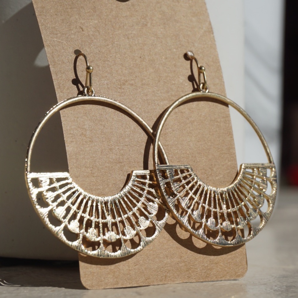 Gold Boho Earrings